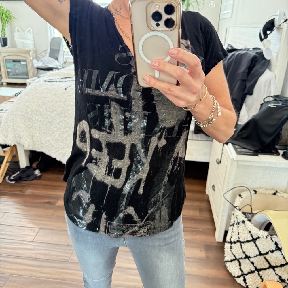 Salvage black / Charcoal Tee - Picture 3 of 5